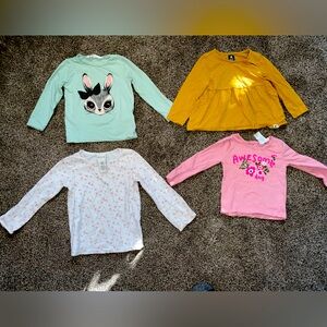 Girls long sleeve shirts